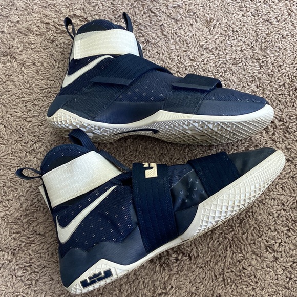 Nike LeBron Solider Ten LRSJ SX 16/17 Navy Blue - Picture 3 of 10
